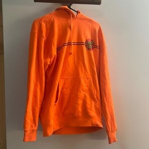 Orange Santa Cruz hoodie